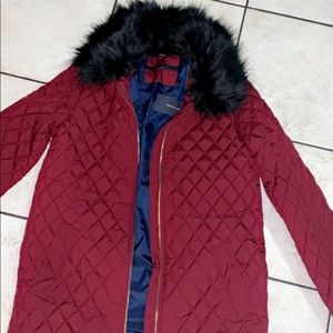Tommy Hilfiger fur coat